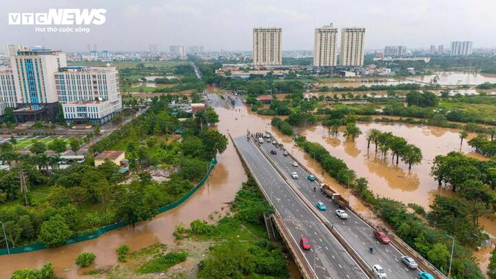 Hà Nội nâng cấp 3 trạm bơm, 'giải cứu' điểm nóng phía Tây khỏi cảnh mưa là ngập - Ảnh 3