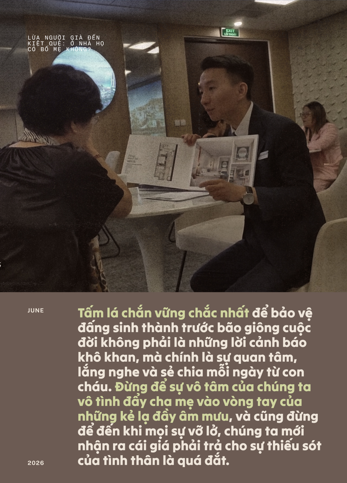 Lừa người già đến kiệt quệ: Ở nhà họ có bố mẹ không? - Ảnh 6