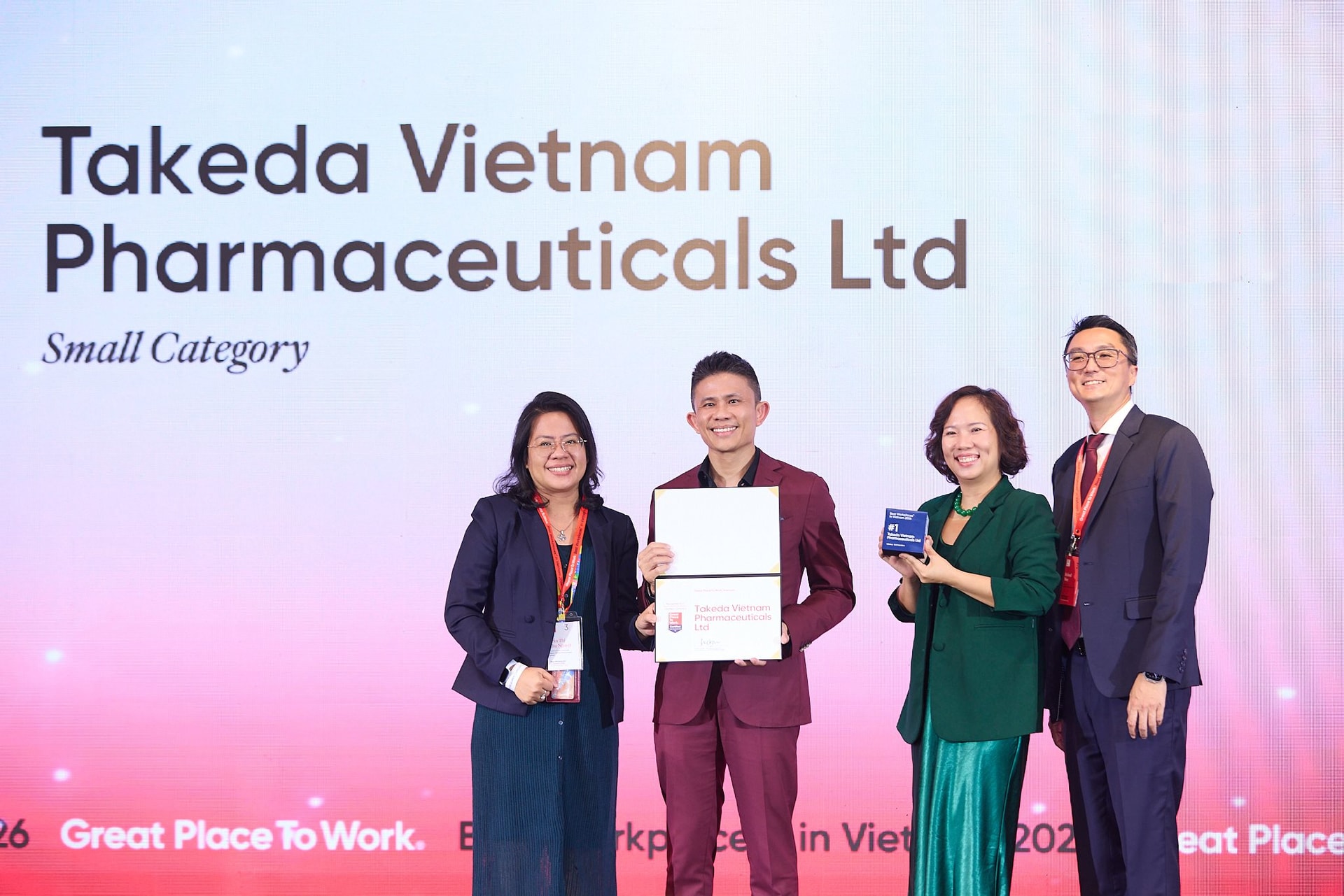 Takeda Việt Nam được vinh danh 'nơi làm việc tốt nhất Việt Nam 2026' - Ảnh 1