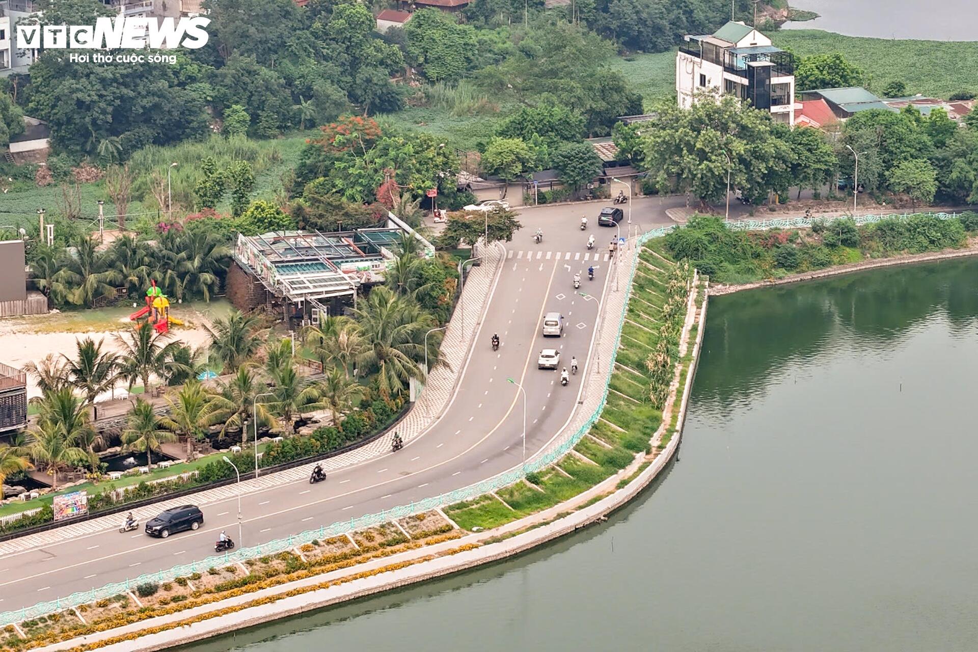 Nhìn từ trên cao những đoạn đường ven Hồ Tây sắp được mở rộng - Ảnh 9