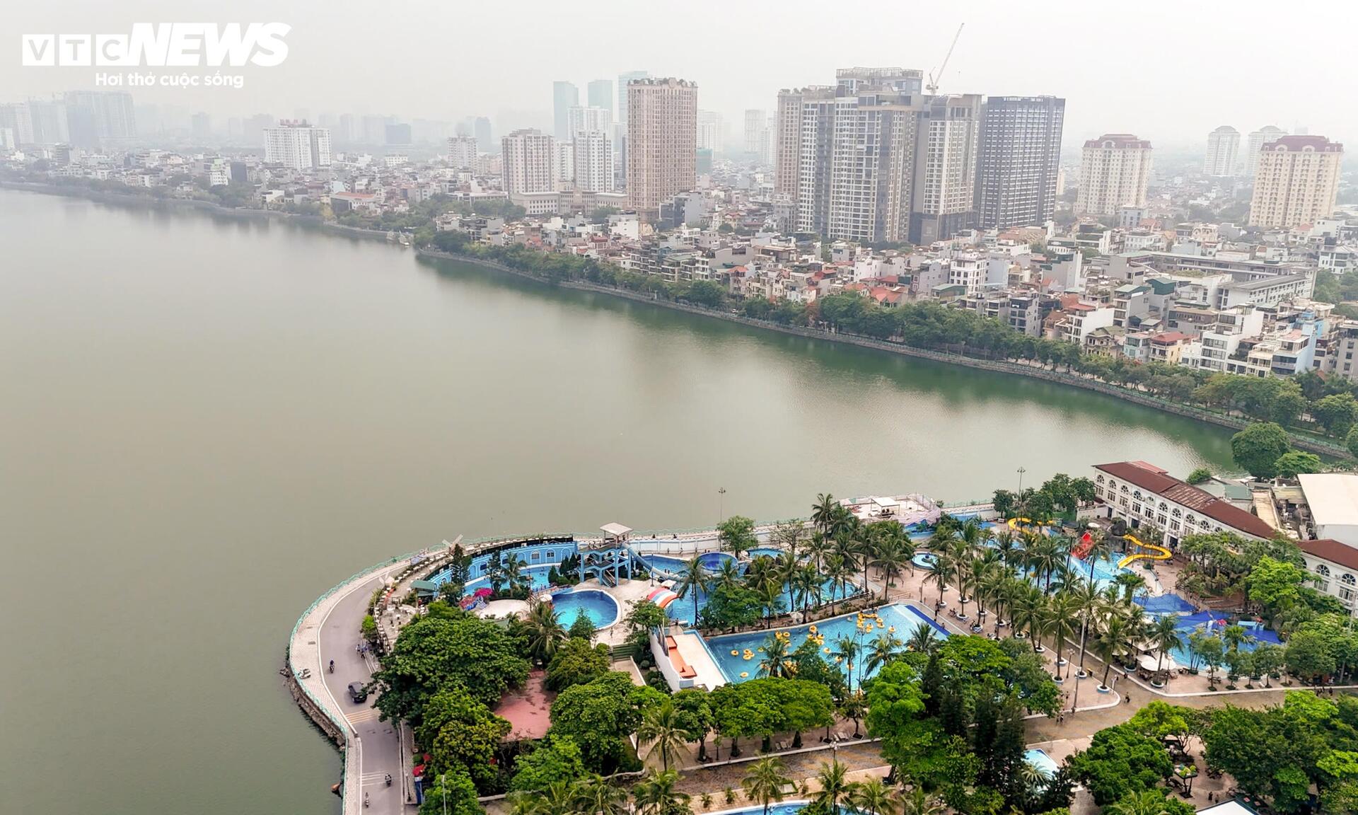 Nhìn từ trên cao những đoạn đường ven Hồ Tây sắp được mở rộng - Ảnh 17