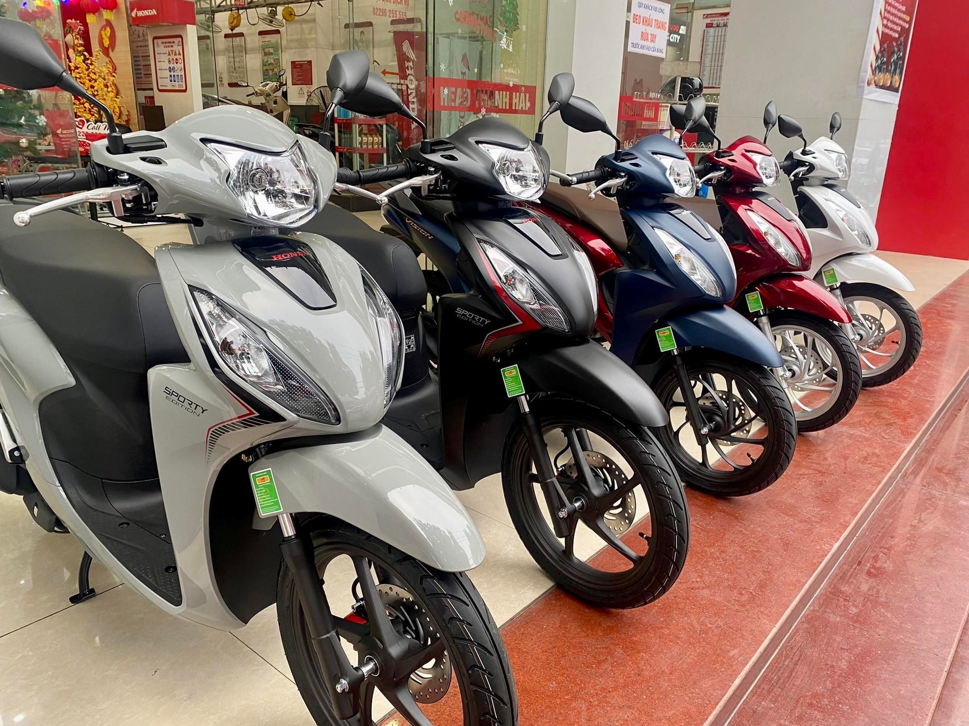 Bảng giá xe máy Honda Vision mới nhất tháng 6/2026 - Ảnh 1