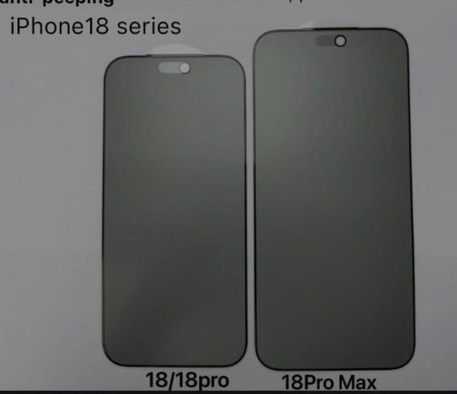 Hình ảnh hé lộ thiết kế của iPhone 18 Pro Max - Ảnh 1