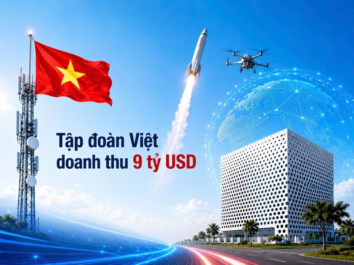 Một tập đoàn Việt Nam khiến thế giới phải chú ý: Doanh thu 9 tỷ USD, trả lương 53,7 triệu đồng/tháng, tổng tài sản gần 400.000 tỷ đồng - Ảnh 1