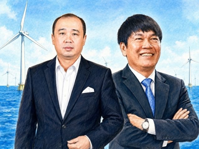 Đại gia Khoa “khàn” tiếp tục bắt tay tỷ phú Trần Đình Long, lập công ty điện gió 2.000 tỷ đồng - Ảnh 1