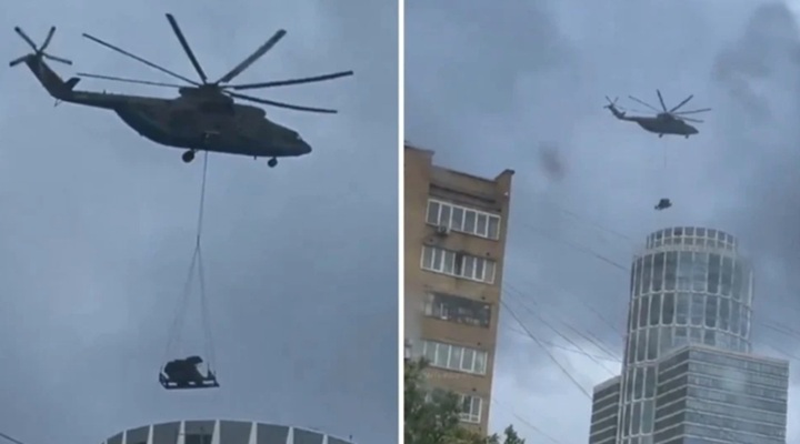 Cách Nga triển khai tổ hợp phòng không Pantsir trên nóc toà nhà ở Moskva - Ảnh 1