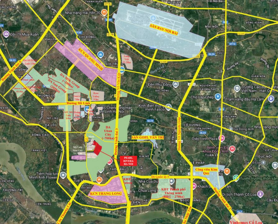 Khu vực "vùng trũng giá" hiếm hoi của Hà Nội hút loạt "ông lớn" Sun Group, Sunshine Group... đổ bộ: Nhà thấp tầng chỉ từ 80 triệu đồng/m2, trong khi Tây Hồ Tây chạm mốc 1 tỷ đồng/m2 - Ảnh 1