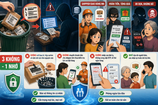 Công an cảnh báo "nóng" từ thói quen mua hàng online - Ảnh 1
