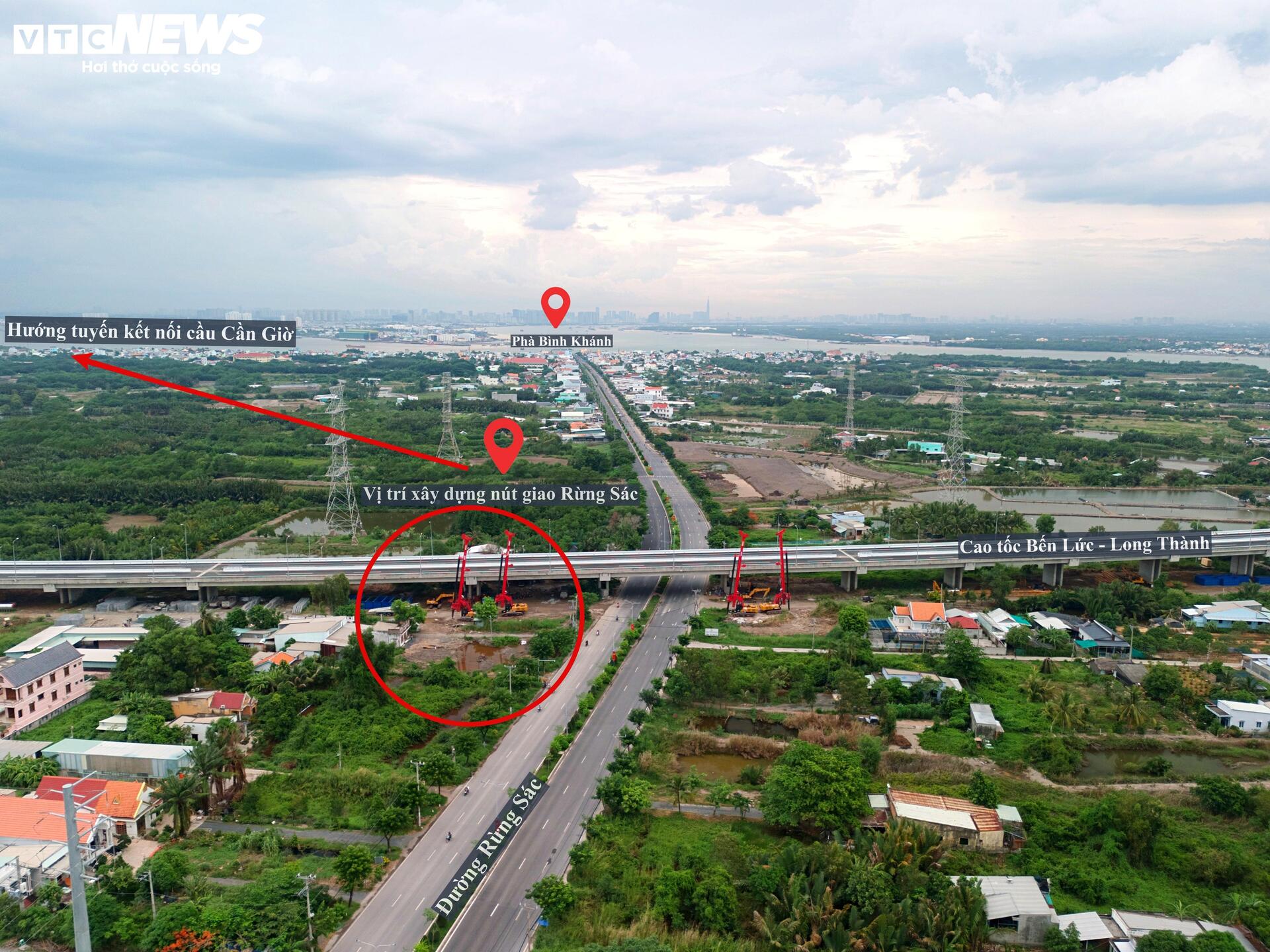 Cận cảnh vị trí xây nút giao đa tầng 3.000 tỷ mở lối kinh tế biển TP.HCM - Ảnh 1