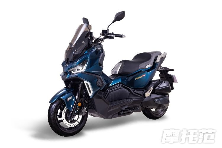 Mẫu xe máy này của nhà SYM có thể được coi là “quái vật đường dài” 150cc với bình xăng 15,2L, chạy gần 800 km một bình - Ảnh 1