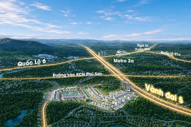 Cửa ngõ tây Hà Nội bước vào chu kỳ phát triển mới - Ảnh 1