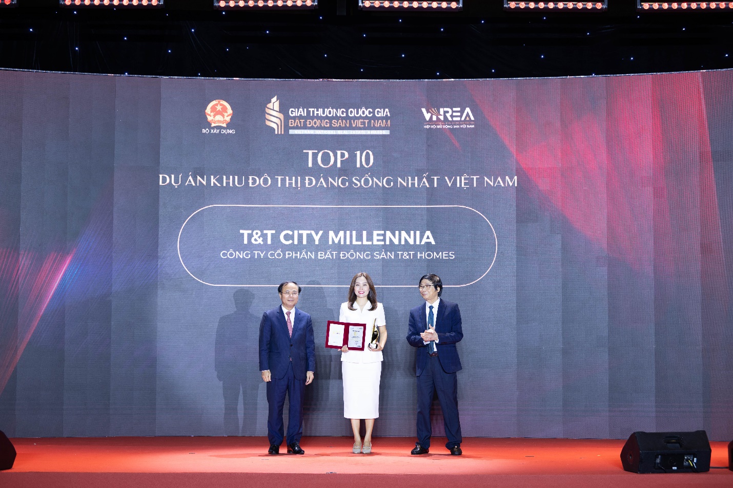 T&T Homes lập “cú đúp” tại Giải thưởng Quốc gia Bất động sản Việt Nam lần thứ II - Ảnh 1