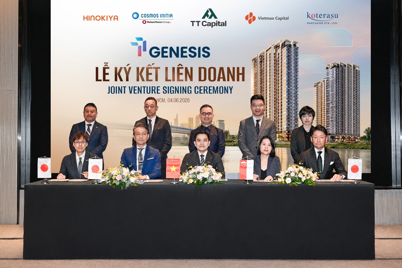 Liên doanh Nhật Bản – Singapore – Việt Nam phát triển dự án TT Genesis tại Nam TP.HCM - Ảnh 1