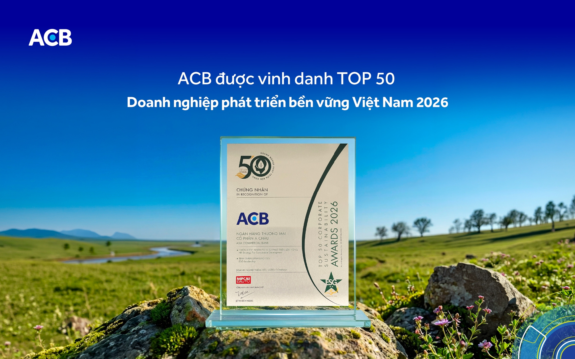 ACB được vinh danh TOP50 CSA 2026, khẳng định chiến lược con người và vai trò lãnh đạo ESG - Ảnh 2