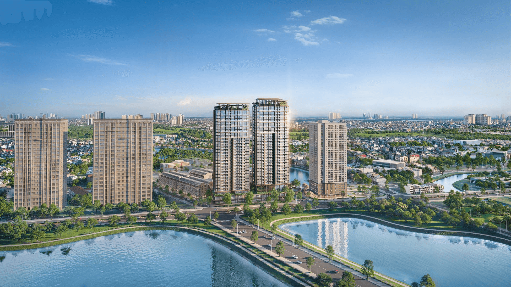 Trung tâm Hà Nội đón thêm dự án hiếm hoi với 3 mặt hồ, 4 mặt đường, cạnh Metro - Ảnh 1