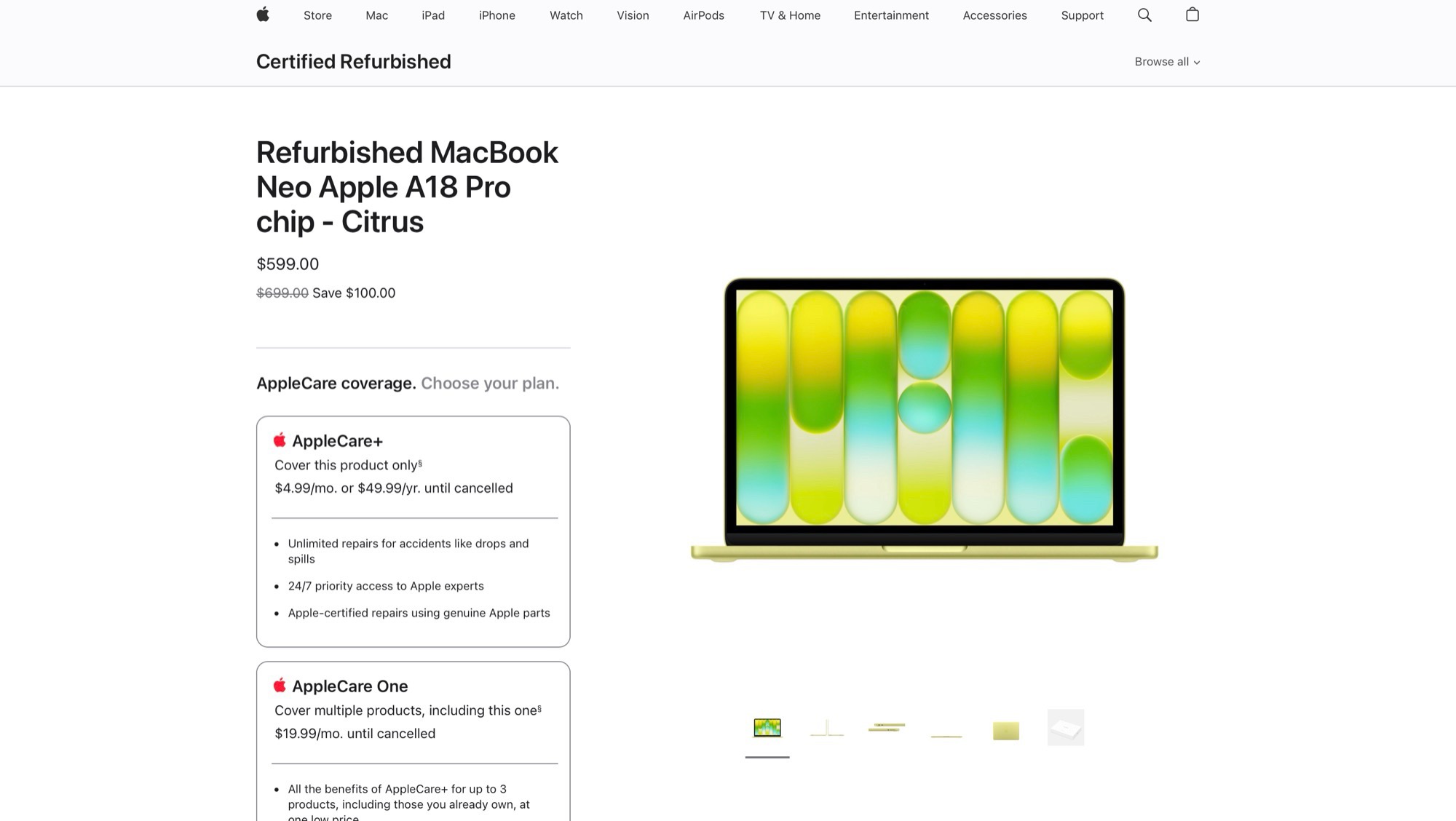 Apple bất ngờ bán MacBook Neo refurbished giá bằng trước đợt tăng, liệu kèo này có "ngon"? - Ảnh 1