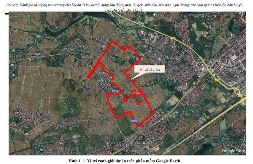 Bắc Ninh thu hồi đất của hơn 2.700 hộ dân để làm khu đô thị quy mô gần 300 ha, vốn đầu tư lên đến 20.000 tỷ đồng - Ảnh 1