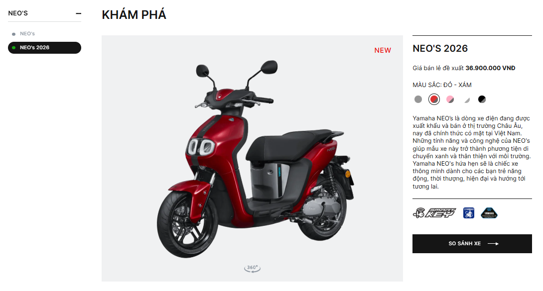 Yamaha ra mắt xe điện mới tại Việt Nam, giá thấp hơn 13 so với mẫu cũ - Ảnh 2
