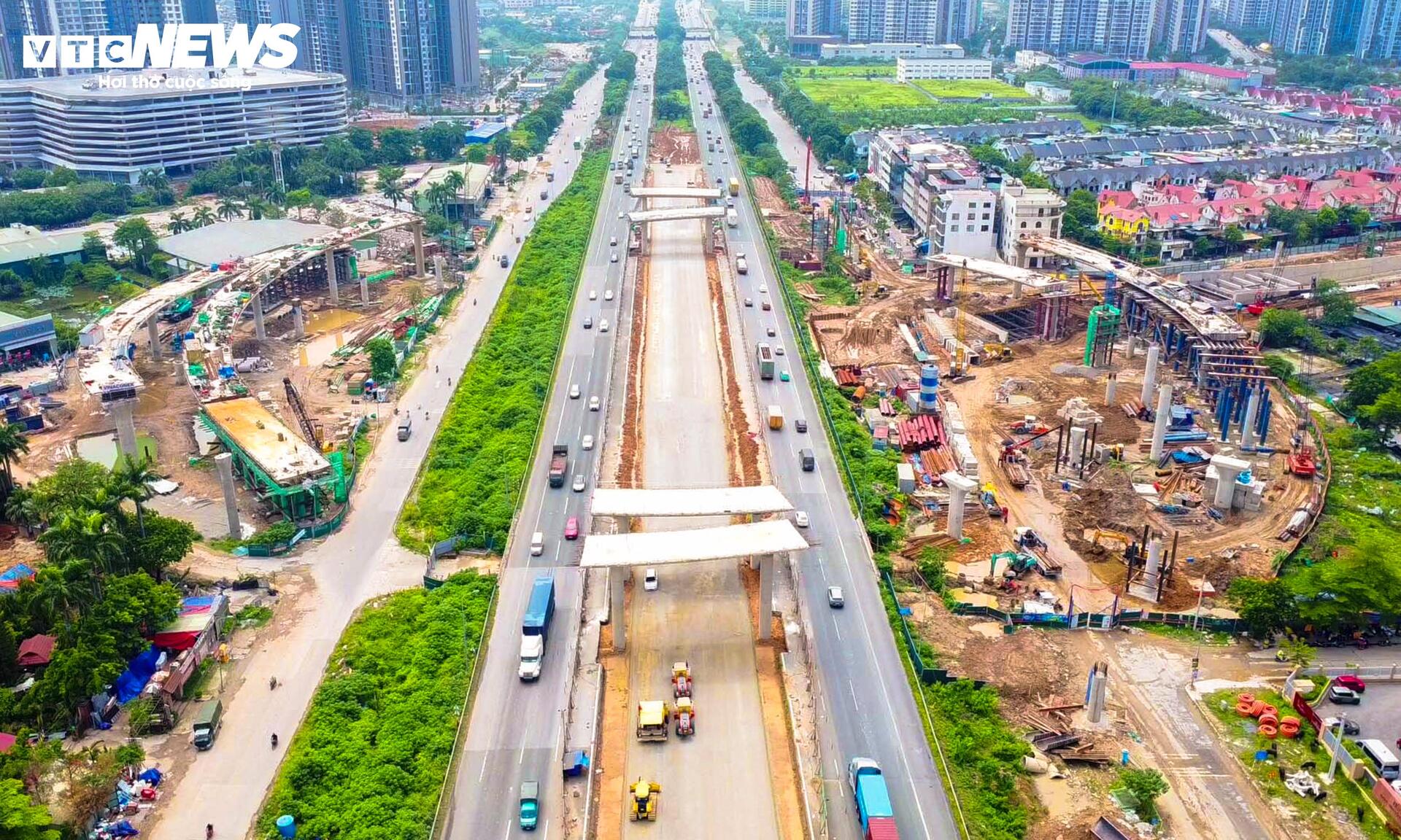 Siêu nút giao gần 2.400 tỷ đồng dần lộ diện ở phía Tây Hà Nội - Ảnh 1