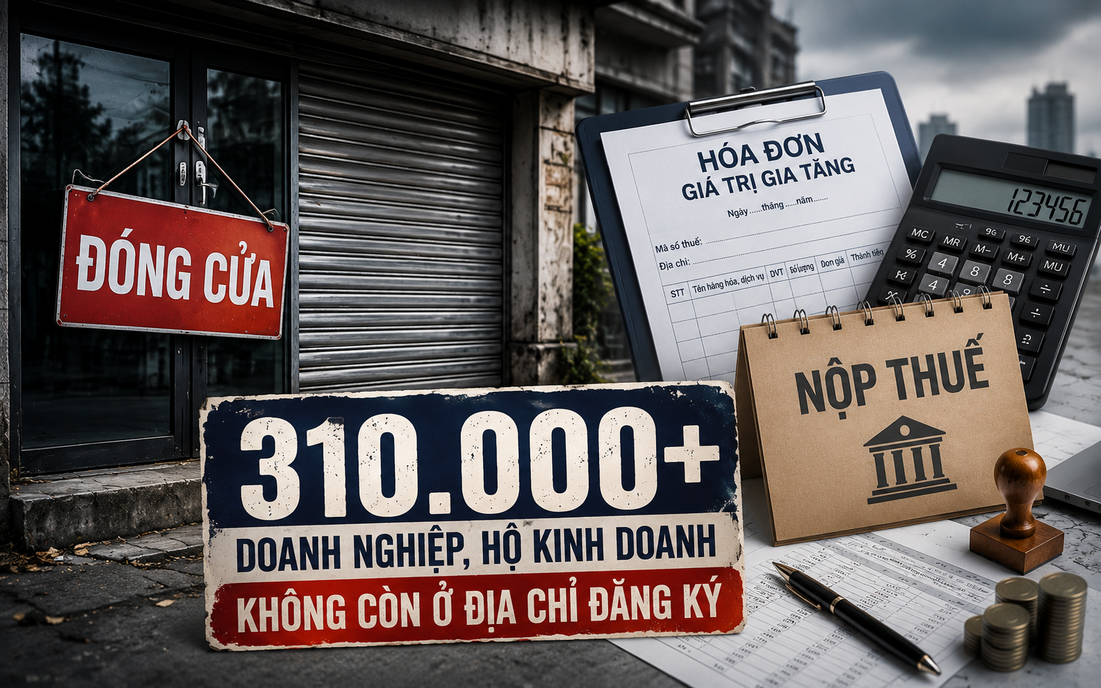 Hơn 300.000 doanh nghiệp, hộ kinh doanh “biến mất” khỏi địa chỉ đăng kí: Trường hợp nào sẽ chuyển sang cơ quan điều tra? - Ảnh 1