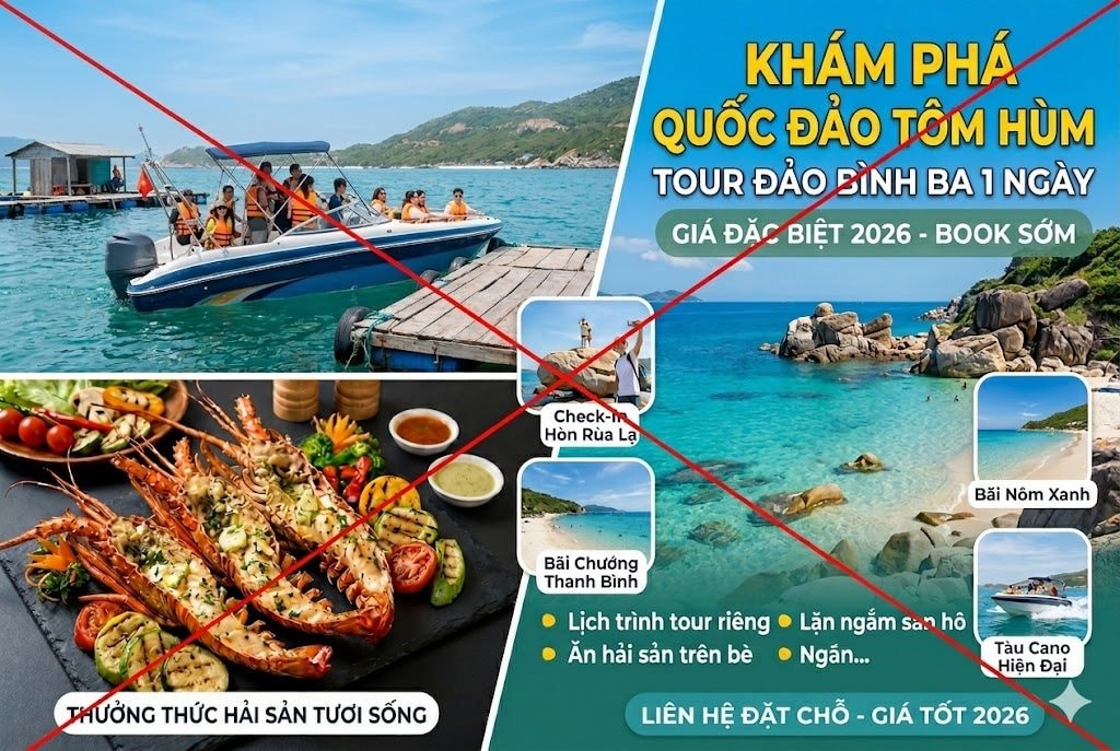 Khánh Hòa cấm tour du lịch đến đảo Bình Ba, Bình Hưng - Ảnh 1