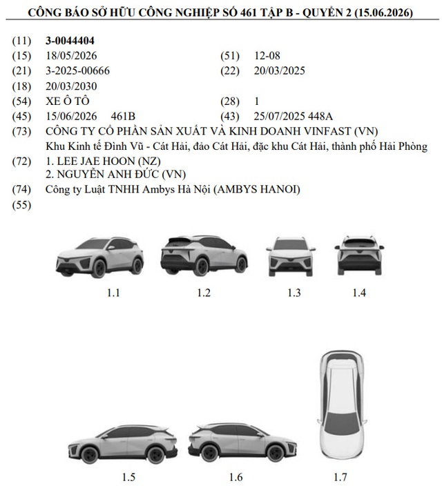 ‘Xe lạ’ dễ là VinFast VF 7 đời mới được người Việt Nam và New Zealand thiết kế: Dáng thể thao, dễ chung nền tảng VF 8 vừa ra mắt - Ảnh 1