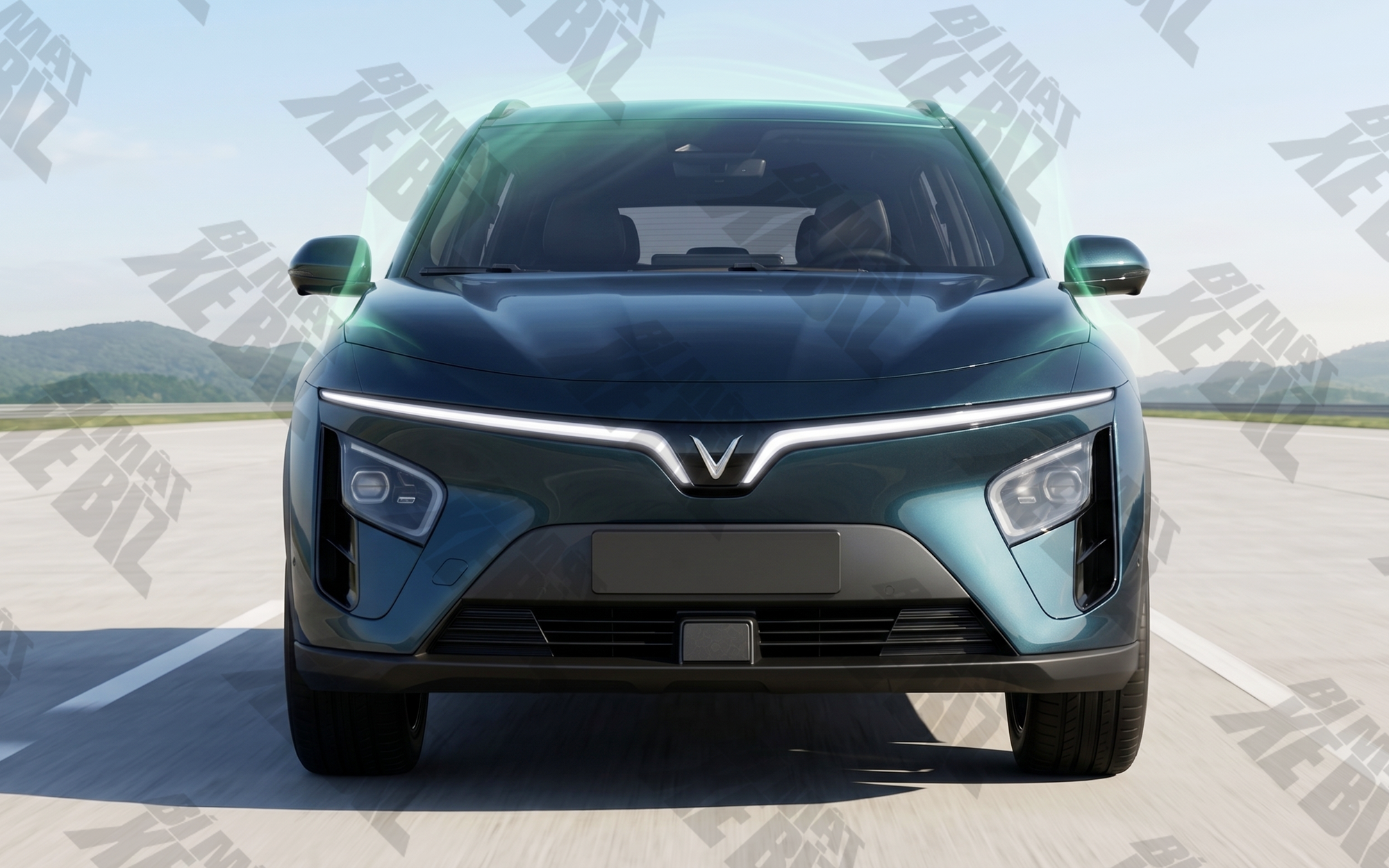Lộ hình ảnh SUV VinFast mới lạ: Mặt trước như VF 7 nhưng dáng khác, ca-pô gân guốc hơn, tay nắm cửa mới, mâm như MPV 7 - Ảnh 2