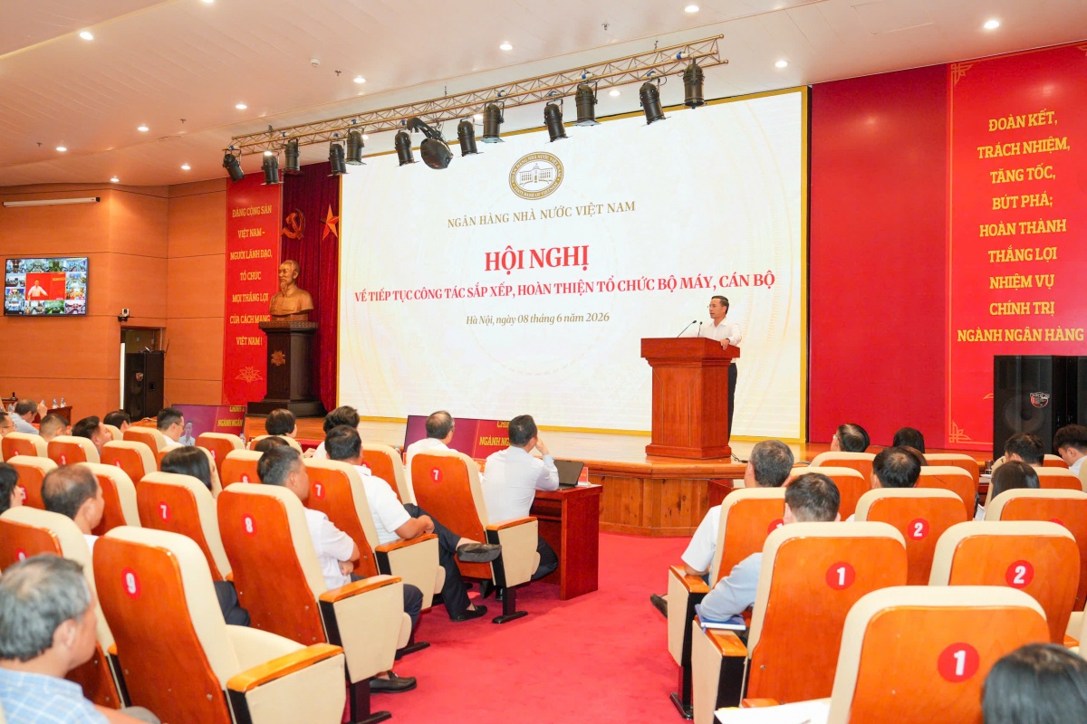 Tiếp tục kiện toàn cơ cấu tổ chức bộ máy NHNN đảm bảo tinh, gọn, mạnh, hiệu lực, hiệu quả - Ảnh 3