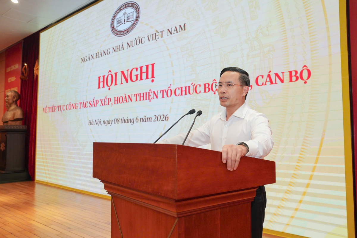 Tiếp tục kiện toàn cơ cấu tổ chức bộ máy NHNN đảm bảo tinh, gọn, mạnh, hiệu lực, hiệu quả - Ảnh 1