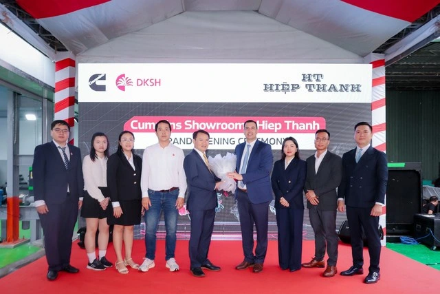 DKSH (Việt Nam) - Kỹ Thuật Hiệp Thanh khai trương Showroom Cummins ủy quyền tại Việt Nam - Ảnh 1