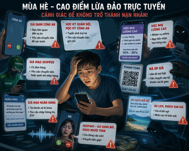 Sao cứ đến hè là lừa đảo nở rộ l?