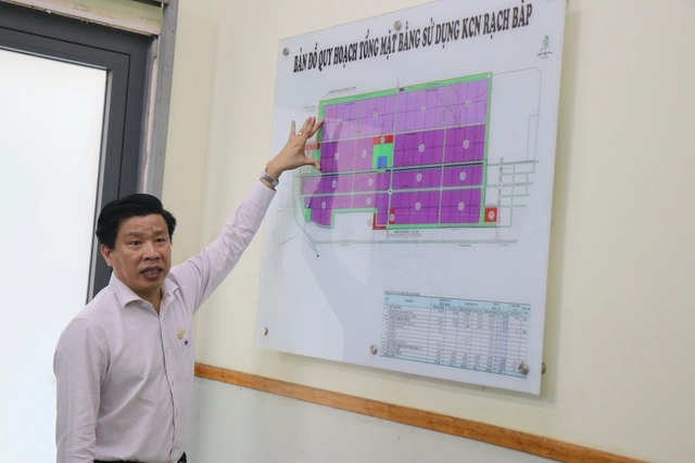 KCN Rạch Bắp hướng đến khu công nghiệp xanh, thông minh - Ảnh 1