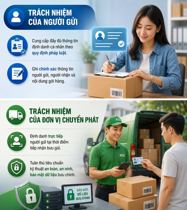 Định danh người gửi hàng để chống lừa đảo, vận chuyển hàng cấm - Ảnh 2