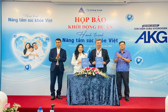 Ra mắt dự án 'Hành trình nâng tầm sức khỏe Việt' - Ảnh 1
