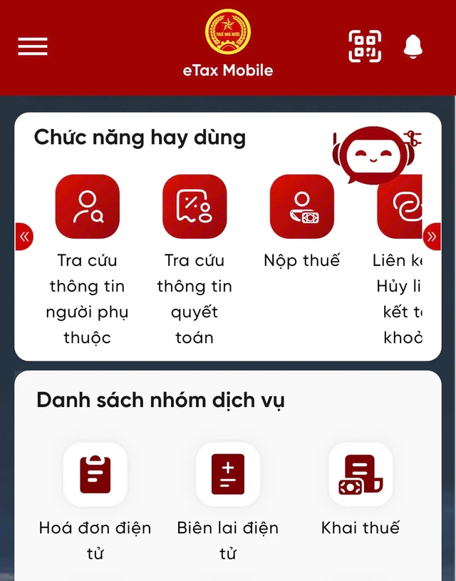 Người nộp thuế theo dõi phản hồi trên eTax Mobile như thế nào? - Ảnh 1