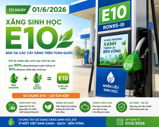 Tại sao Bộ Công thương không công bố giá xăng E10 mà để doanh nghiệp tự tính? - Ảnh 1