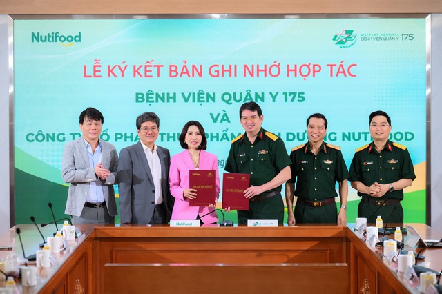 Nutifood kết hợp Bệnh viện Quân y 175 nghiên cứu các giải pháp dinh dưỡng Việt - Ảnh 1