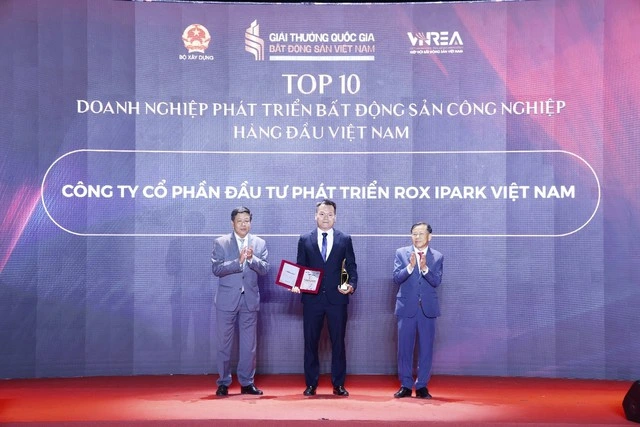 ROX iPark giành cú đúp tại Giải thưởng quốc gia Bất động sản Việt Nam - Ảnh 1