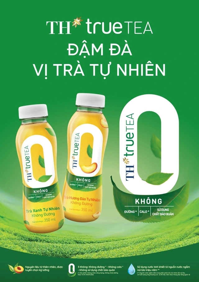 Tập đoàn TH ra mắt Trà không đường TH true TEA - Ảnh 1