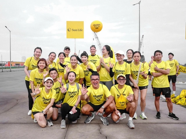 Sun Life Việt Nam đồng hành giải chạy Children's Cancer Run 2026 - Ảnh 1