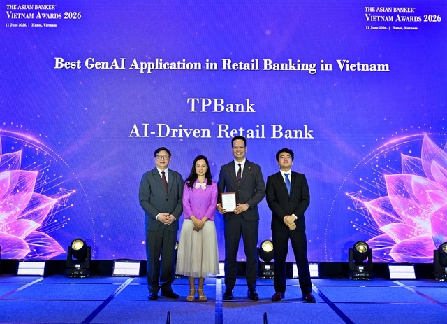 Lập hattrick tại The Asian Banker 2026: Dấu ấn của TPBank trong dòng chảy kinh tế số - Ảnh 2
