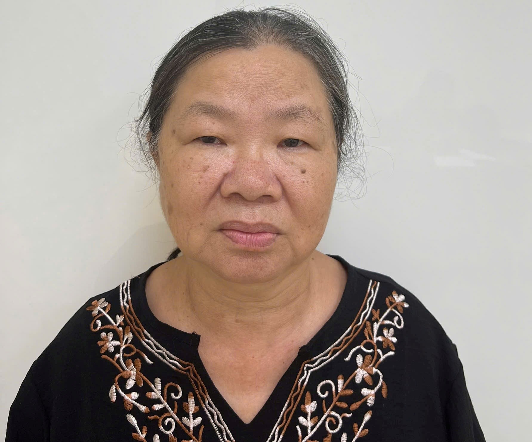 Nguyên cán bộ ngân hàng Nguyễn Thị Kim Oanh 69 tuổi từ Lào về Việt Nam đầu thú - Ảnh 1