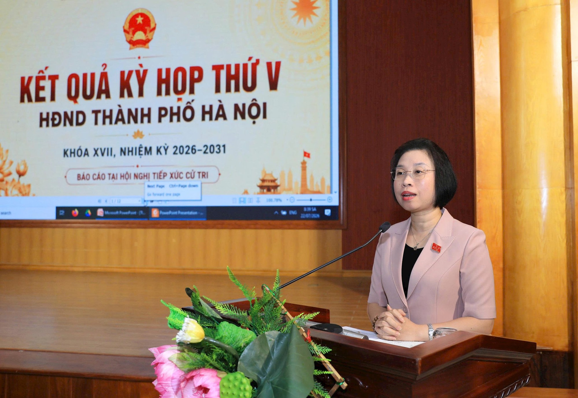 Cử tri kiến nghị nhiều giải pháp xây dựng đô thị xanh, văn minh - Ảnh 1