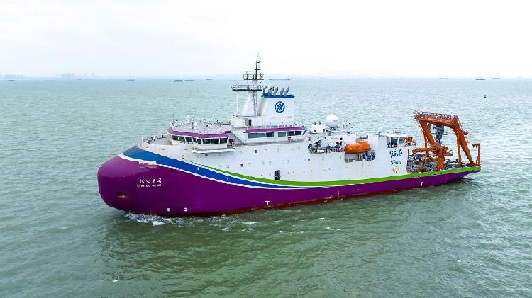Phát hiện đội tàu khởi hành từ Trung Quốc, lênh đênh trên biển 4 tháng để thực hiện sứ mệnh đặc biệt - Ảnh 1