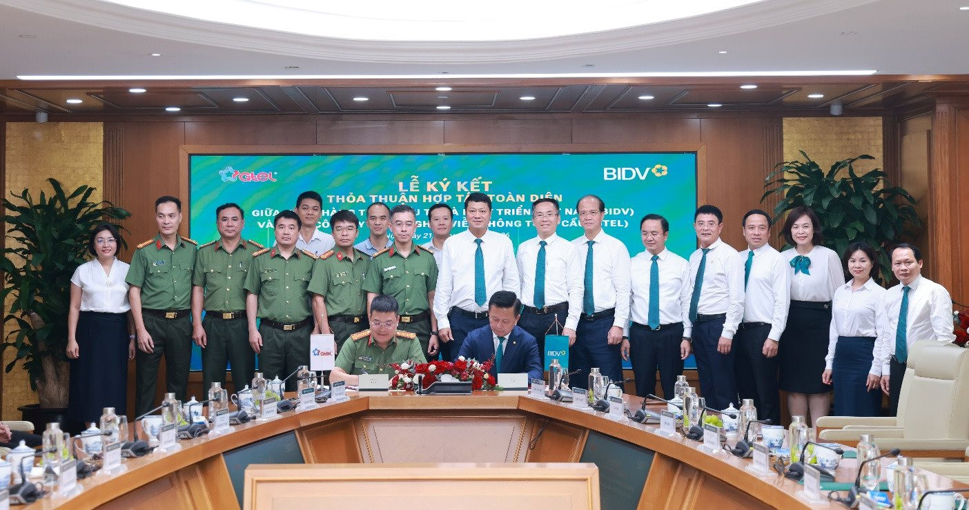Ngân hàng lớn nhất Việt Nam hợp tác toàn diện với doanh nghiệp hàng đầu trực thuộc Bộ Công an