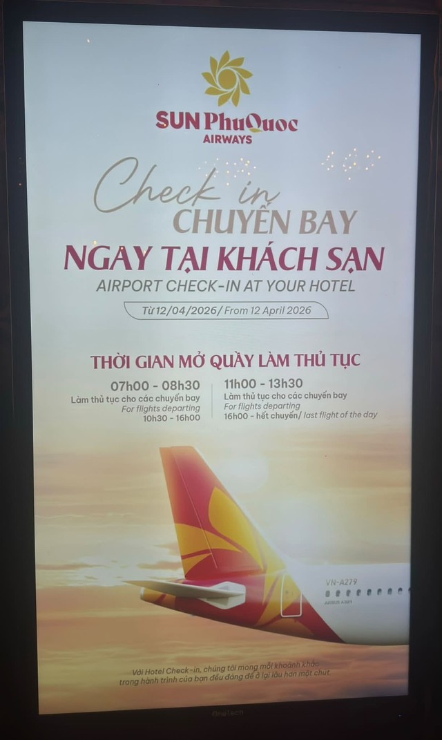 Chuyện lần đầu tiên xảy ra ở Sun PhuQuoc Airways - Ảnh 1
