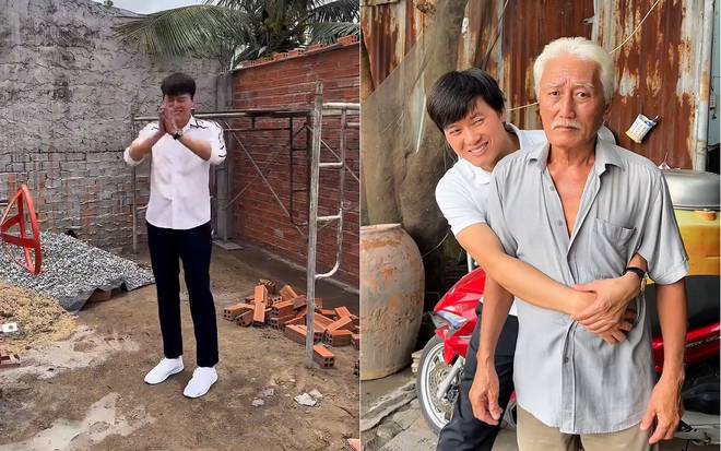 Cận cảnh căn nhà 10 phòng ngủ tặng bố mẹ của Quách Ngọc Tuyên quê Long An, SN 1984