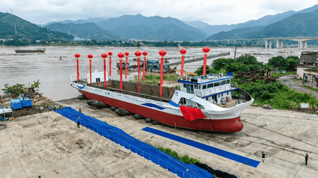 Phát hiện tàu Trung Quốc dài 70 mét, di chuyển liên tục 760 km không cần tiếp nhiên liệu, thực hiện nhiệm vụ lớn - Ảnh 1