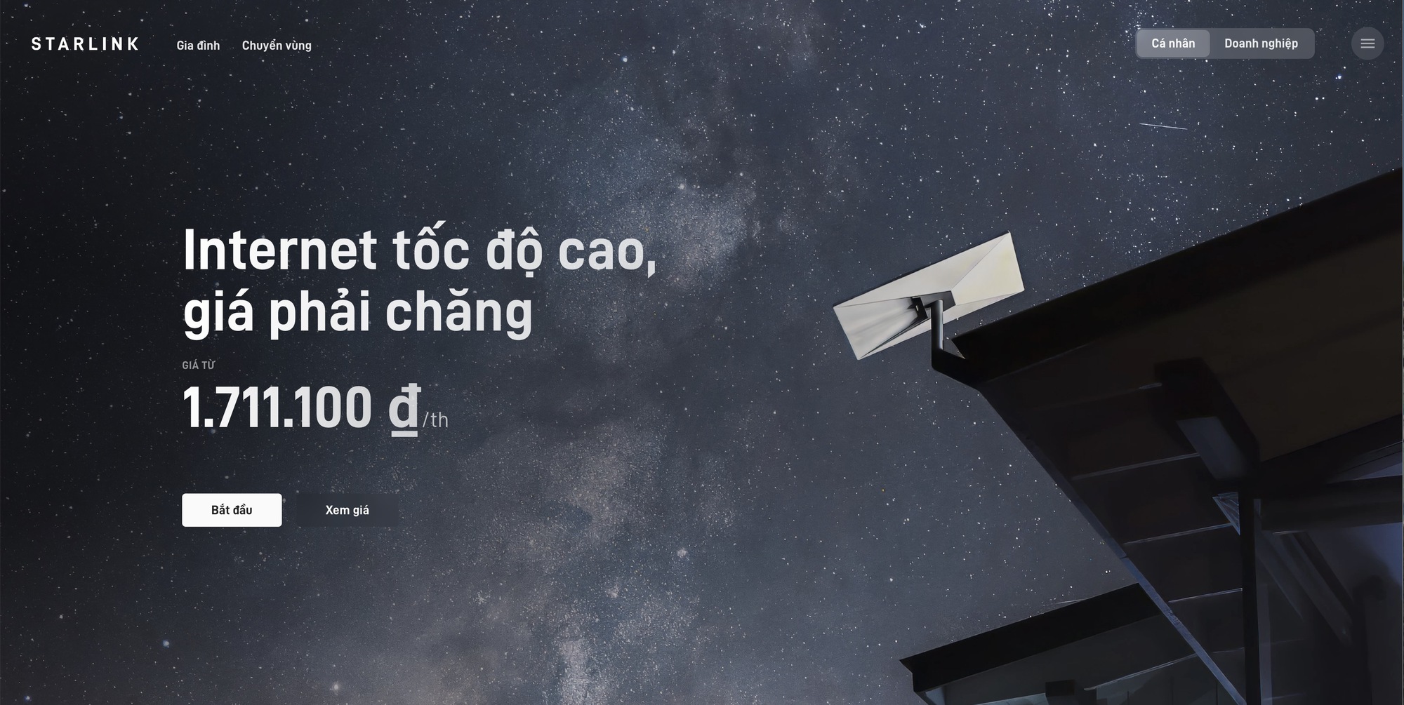 Starlink công bố giá cước tại Việt Nam: Từ 1,7 triệu đồng, nhưng để dùng được thì phải bỏ thêm hơn 10 triệu