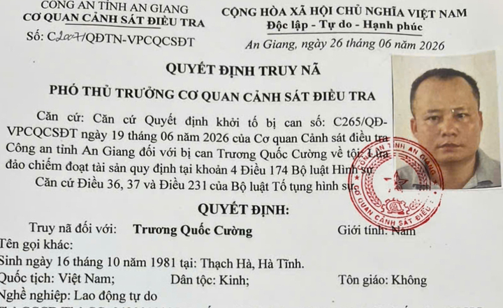 Lấy đất của người khác bán, một người ở Phú Quốc bị truy nã - Ảnh 1